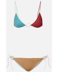 Oséree - Lumiere Colorblocked Bikini - Lyst
