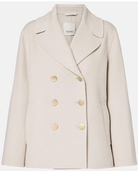 Max Mara - Margot Virgin Wool Peacoat - Lyst