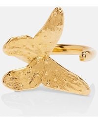Oscar de la Renta - Ring Butterfly - Lyst