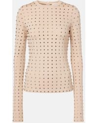 Sportmax - Negus Embellished Top - Lyst