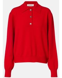 Rohe - Wool And Cashmere Polo Sweater - Lyst