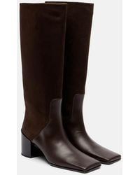 Alaïa - 55 Leather Knee-High Boots - Lyst