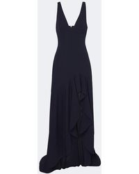Stella McCartney - Ruffled Georgette Gown - Lyst