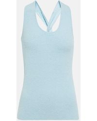 Nanushka - Ribbed-Knit Cotton-Blend Tank Top - Lyst