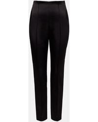Wardrobe NYC - High-Rise Tapered Pants - Lyst