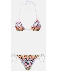 Missoni - Chevron Bikini - Lyst