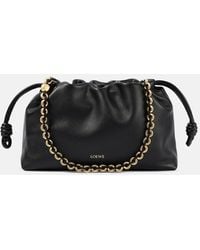 Loewe - Flamenco Small Leather Clutch - Lyst