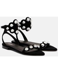 Isabel Marant - Aselda Studded Suede Sandals - Lyst