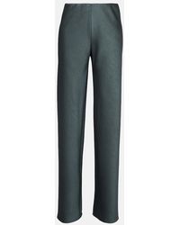Vince - Gerade High-Rise-Hose Aus Satin - Lyst