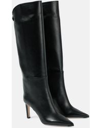 Jimmy Choo - Alizze 85 Leather Knee-High Boots - Lyst