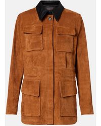 Stouls - Leon Suede Jacket - Lyst