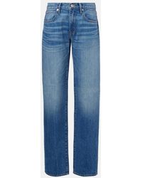 SLVRLAKE Denim - Ellie Low-Rise Wide-Leg Jeans - Lyst