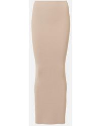 Max Mara - Aprile1234 High-Rise Crepe Maxi Skirt - Lyst