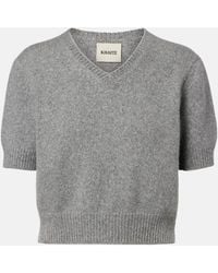 KHAITE - Jas Cashmere Top - Lyst