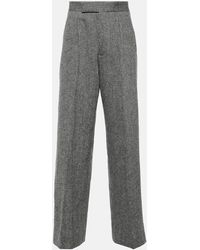 Vivienne Westwood - Pantalones rectos de sastreria en lana - Lyst