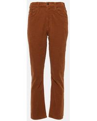 Agolde - Pantaloni Riley Long in velluto a coste - Lyst
