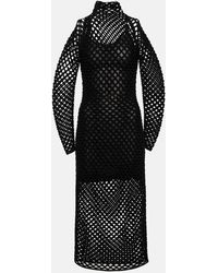 Alaïa - Sheer Net Gown - Lyst