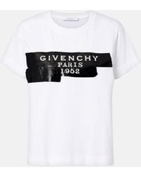 Givenchy - Logo Printed Crewneck T-Shirt - Lyst