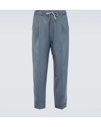 Maison Margiela - Pantalones rectos con cordon - Lyst