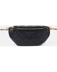 Tory Burch - Fleming Small Leather Belt Bag - Lyst