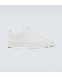 Christian Louboutin - Jimmy Leather Sneakers - Lyst