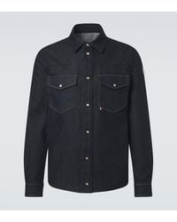 Moncler - Denim Shirt - Lyst