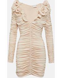 Magda Butrym - Short Dress With Ruffles - Lyst