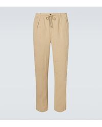 Polo Ralph Lauren - Linen Straight Pants - Lyst