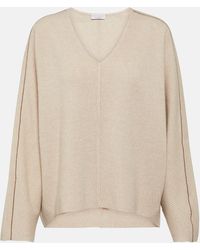 Brunello Cucinelli - Wool, Cashmere And Silk Sweater - Lyst