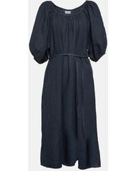 Velvet - Robe Midi Elly En Coton - Lyst