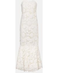 Jonathan Simkhai - Valetta Embroidered Midi Dress - Lyst