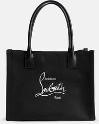 Christian Louboutin - Nastroloubi Large Canvas Tote Bag - Lyst