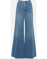 FRAME - High-Rise Jeans Extra Wide Leg - Lyst