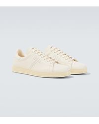 Tom Ford - Warwick Perforated Leather Sneakers - Lyst