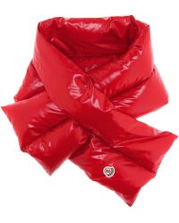 Moncler Down-padded Scarf - Red