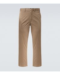 The Row - Zach Cotton And Cashmere Gabardine Chinos - Lyst