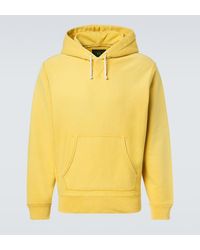RRL - Cotton Fleece Hoodie - Lyst