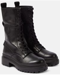 Bogner - Chesa Alpina Leather Combat Boots - Lyst