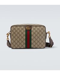 Gucci - Ophidia Gg Canvas Medium Crossbody Bag - Lyst