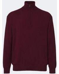Lisa Yang - Augustus Cashmere Half-Zip Sweater - Lyst