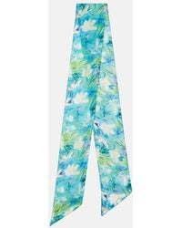 Chloé - Wild Flowers Floral Silk Scarf - Lyst