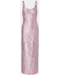 Versace - Duchess Satin Gown - Lyst