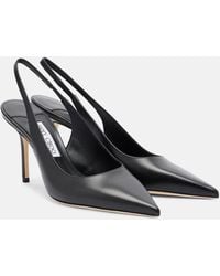 Jimmy Choo - Love Leather Slingback Pumps - Lyst