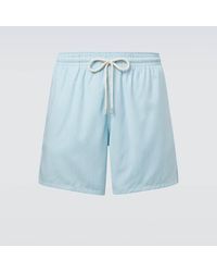 Vilebrequin - Bengal Stripe Wool Swim Trunks - Lyst