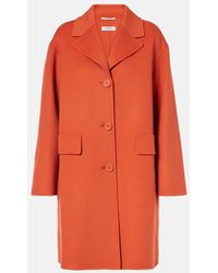 Max Mara - Max Mara Single-Breasted Wool Coat - Lyst