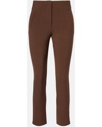 Veronica Beard - Stila Cropped Slim Pants - Lyst
