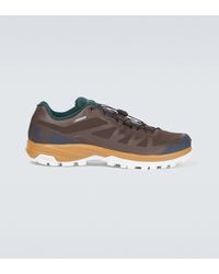 and wander X Salomon Sneakers OUTpath CSWP - Braun