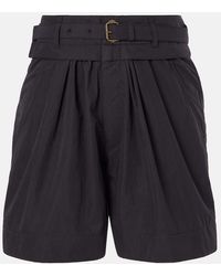 Isabel Marant - Danica Cotton-Blend Bermuda Shorts - Lyst