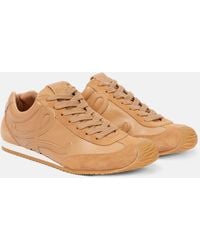 Loewe - Ballet Runner 2.0 Leather Sneakers - Lyst