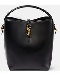 Saint Laurent - Bolso Saco Le 37 De Piel - Lyst